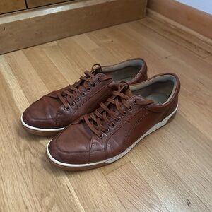 Cole Haan Blakely Men's Brown Leather Lined Tennis Snaeakers